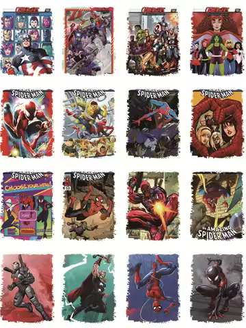 Retro Style Avengers Captain America Patches for clothes - Self-Adhesive Thermoadhesive DIY Sewing T