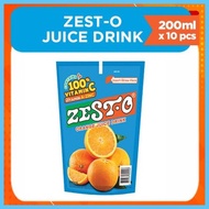 ◄ ◐ △ Zest-O Juice Drink Orange (10 x 200ml)