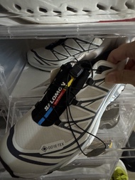 Salomon XT-6 GTX White Black Gore-Tex Size US 11