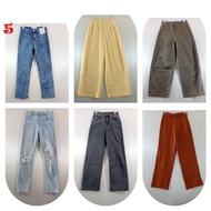 Preloved  jeans and pants XS to M