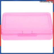 Pen Organizer Pencil Container Plastic Holder Portable Clear Case Storage Basket with Compartments P