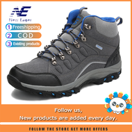2025 New Eager Hiking Shoes For Men High-top Waterproof Suede Shoes Outdoor Sports Shoes Women Sneak