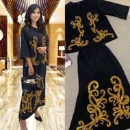 set sequin orang ulu motif borneo blouse skirt