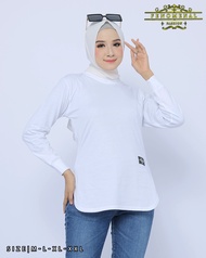 Atasan wanita polos fenomenal style bodi oval lengan panjang terbaru 2023 / kaos wanita lengan panja