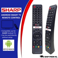 [ SHARP ] Compatible for Sharp Android TV Remote Control (GB326WJSA)