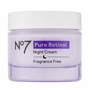 *SALE* No7 นัมเบอร์เซเว่น เพียว เรตินอล ไนท์ รีแพร์ ครีม 50มล. Exp08/27 ครีมบำรุงผิวสำหรับกลางคืน