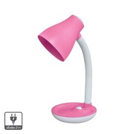 "RXP SHOP"โคมไฟอ่านหนังสือตั้งโต๊ะ (E27x1) LUZINO รุ่น MT-402 (PK) สีชมพู"สินค้าขายดี"