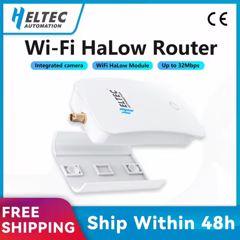 Heltec Wi-Fi HaLow HT-H7608 IEEE 802.11ah Dual-band Gateway Wi-Fi Extender 3km Long Distance Gateway
