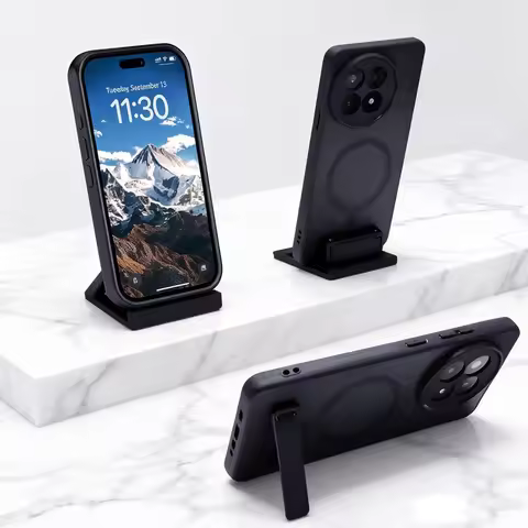 UYUXIO Stand Magnetic Mobile Phone Case for Oneplus 15 13 13T 13s 13R Ace 5 PRO Nord CE5 Ultra Cases