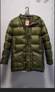 Timberland 綠色羽絨長褸