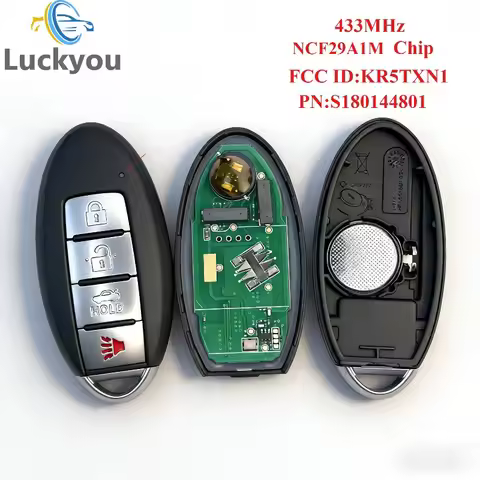 For Nissan Altima / Versa / Sentra / 2019 2020 433MHz 4A Chip PN: 285E3-6CA1A FCC: S180144801 KR5TXN