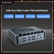 Firewall Mini PC Intel i7 13620H i3 1215U 8505 4x2.5G LAN i226-V DDR4 NVMe Proxmox pfSense OPNsense 