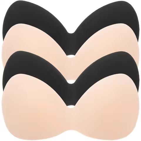 4Pcs One-Piece Bra Pads Inserts Pushup Bra Pads Sports Bra Removable Bra Pads Integrated Bra Pads Sp