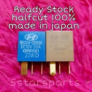 Omron Relay 95224-20000 for HYUNDAI KIA Dc12v 20a 0Omron 95220-2S000 DC 12V 35A 4 Pin(Halfcut Made i