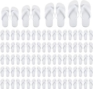 52 Pairs Bulk Flip Flops for Wedding Guests, Wedding Flip Flops, Flip Flop Sandals for Men Women Wedding Pool Party Slippers
