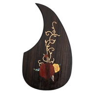 For Martin D45 Acoustic Guitar Pickguard Solid Wood Inlaid Abalone Flower