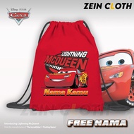 Lightning McQueen Cars Kids Drawstring Bag McQueen Kids Drawstring Bag/ Kids Gym Bag