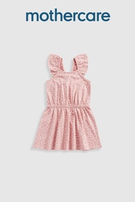ชุดเดรสเด็กผู้หญิง Mothercare Pink Jersey Dress HC902