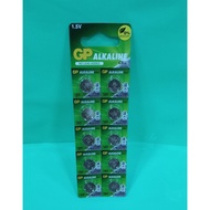 10 Pieces Gp Alkaline  Lr1130. (189) 1.5V Cell Battery