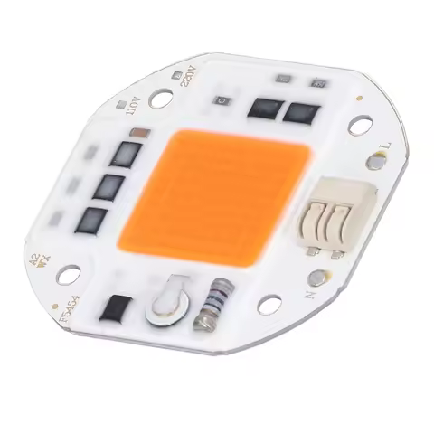 ZK40 High Power LED Chip Plant Grow Light 380‑800NM COB Lamp Beads Drive Free for DIY Hydroponic Gro