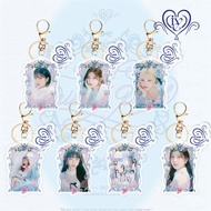 KPOP IVE Acrylic Keychain Yujin Gaeul Wonyoung LIZ Rei Leeseo b20 Backpack Bag Decoration Accessory