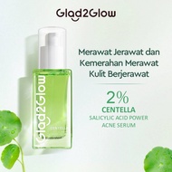 Glad2glow Centella 2% Salicylic Acid Power Clear Acne Serum - Facial Serum