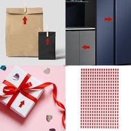 seng 60 Sheets Pack Arrows Labels Small Arrows Stickers Arrows Labels Stickers Color Coding Sign Dec