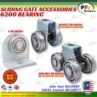 999 SLIDING DOOR 6200 BEARING / SLIDE GATE ROLLER / HANG GATE SINGLE DOUBLE TWINS L BEARING/ GI 3 X 3/8 SCREW / WELDING