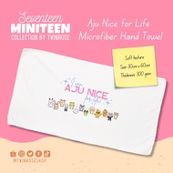 svt 17 Aju Nice for Life Hand Towel mini teen - [Twinrose]