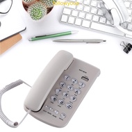 fol Corded Phone with Big Button Desk Landline Phone for Elderly Corded