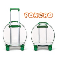 PORORO - Koper Kucing Tas Transparan Kucing Anjing Trolley Cargo Travel Bag Cat Dog Koper