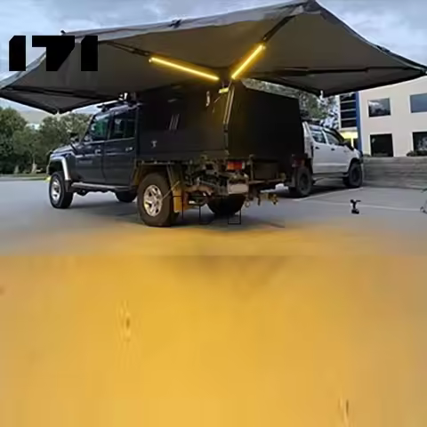 Auto Trailer Car Roof Top Tent 4wd 4x4 Vehicle Side Awning Waterproof Outdoor Shelter