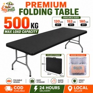 4FT/5FT/6FT Heavy Duty Foldable Table 600KG | Meja Lipat Portable Outdoor Catering Dining Banquet Of