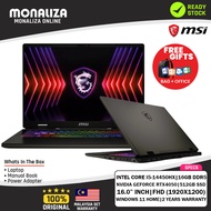 MSI Sword Gaming Laptop (16 HX B14VEKG-621MY) Intel Core i5-14450HX | RTX 4050