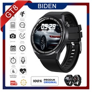 Biden GT8 Smartwatch Jam Tangan Pria Wanita Olahraga Casual Kebugaran Multifungsi Jam Cewek/Cowok