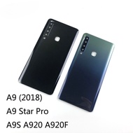 For Samsung Galaxy A9 2018 A9 Star Pro A9S A920 A920F Battery Cover Rear Door Back Glass Housing+Cam