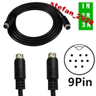 mini din 9PIN9-Pin Tv Audio Cable 9-Core S-Terminal Male Set Top Box Color Difference S-Video