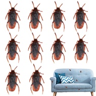 Cockroach Toy Realistic 10 Pcs Fake Roaches Bulk Fake Cockroach Tricky Toy Halloween Centipede Scorpion Fake Roaches Toys Set For Halloween Prank Toy Realistic typical