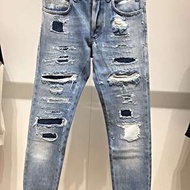 Dior Homme Jeans Denim Destroyed