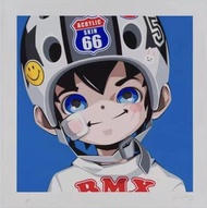 松浦浩之 / 限量136 親筆簽名 “ BMX “ art print 版畫  HIROYUKI MATSUURA
