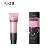 LAIKOU Sakura Liquid Foundation 30g 3 Color Optional Foundation To Brighten Concealer Face Makeup