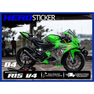 Yamaha R15 V4 Decal Sticker, R15 V4 Decal Sticker VENOM R15 V4 Variation. Custom 04A