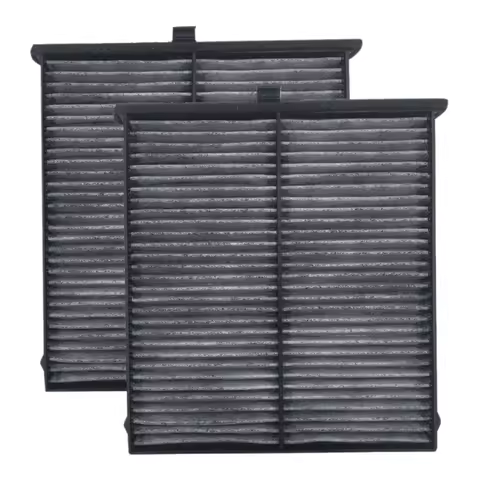 2Pcs Car Cabin Air Filter Air Conditioner Grid For Mazda 3 (2014-2018) Mazda 6 (2014-2020) CX-5 (201