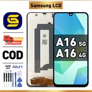 LCD SAMSUNG A16 5G/ A16 4G Compatible For Glass Original Touch Screen Digitizer