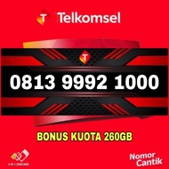 NOMOR CANTIK KARTU PERDANA SIMPATI TELKOMSEL 4G 0813 9992 1000