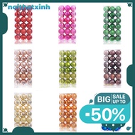 SET of 24/36 Christmas Decorative Pearls 8CM Model E6 Decor Accessories NTXSS435
