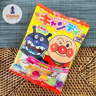 FUJIYA Anpanman Candy ลูกอมอันปังแมน ลูกอมฟันไม่ผุ ลูกอมป้องกันฟันผุ  รสผลไม้4รส