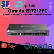TP-LINK ER7212PC Omada 3-in-1 Gigabit VPN Router 3-in-1 Gigabit VPN Gateway | Gigabit x12 | WAN x4
