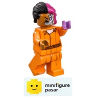 sh0345 Lego Batman Movie 70912: Arkham Asylum - Two-Face Minifigure - New