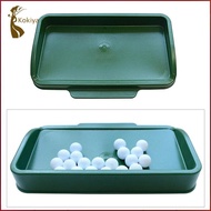 [kokiya] Golf Ball Tray, Durable Silicon Large Golf Ball Container Golf Driving Range